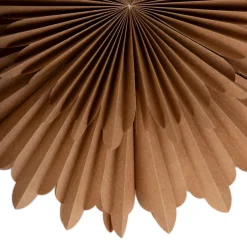 HOMLA Ozdoba Papierowa Z Ledem Shallow Naturalna 50 Cm