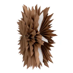 HOMLA Ozdoba Papierowa Z Ledem Shallow Naturalna 50 Cm