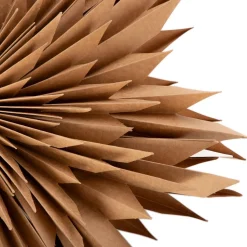 HOMLA Ozdoba Papierowa Z Ledem Shallow Naturalna 50 Cm