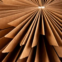 HOMLA Ozdoba Papierowa Z Ledem Shallow Naturalna 50 Cm