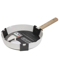 HOMLA Patelnia Loreburn Z Powloka Ceramiczna Smietankowa 28 Cm