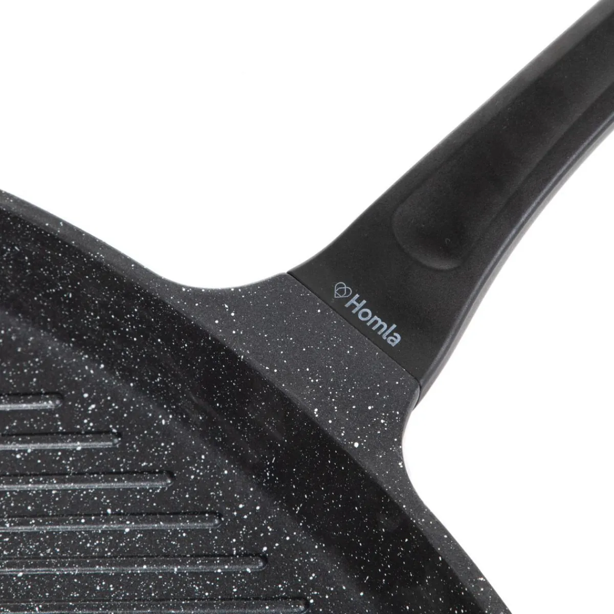 HOMLA Patelnia Lucaso Grillowa Trojdzielna 28 Cm