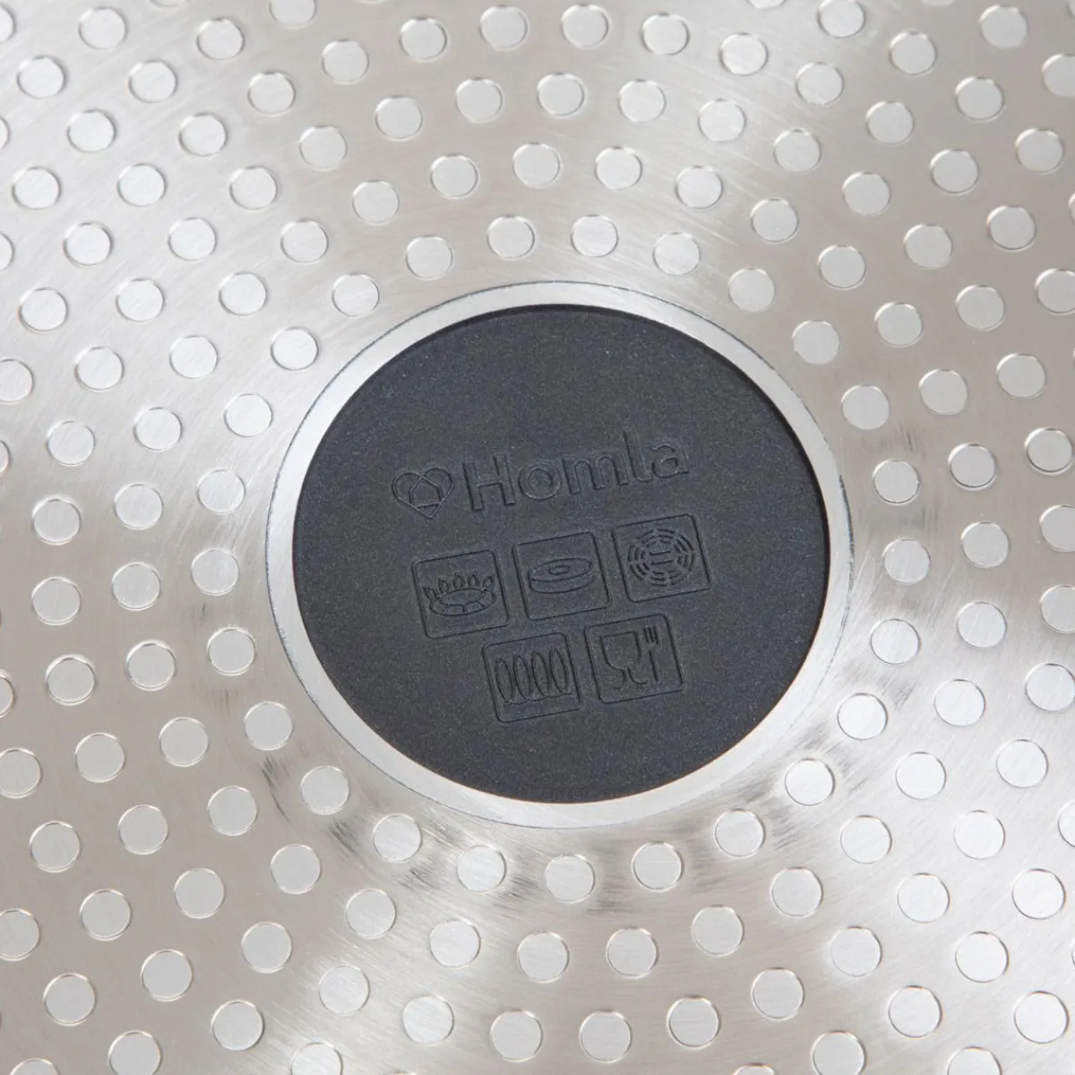 HOMLA Patelnia Lucaso Grillowa Trojdzielna 28 Cm