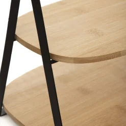 HOMLA Patera Bambou Bambusowa 2 Poziomowa 25X28 Cm