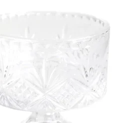 HOMLA Patera Erice Szklana We Wzory 10X10 Cm