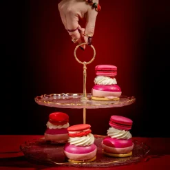 HOMLA Patera Lisala Dwupoziomowa Transparentna 21 Cm, 28 Cm