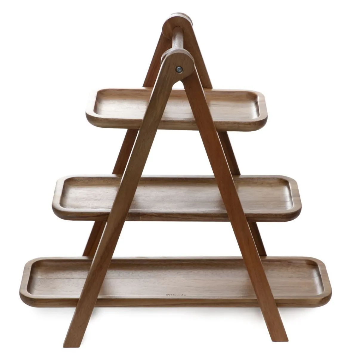 HOMLA Patera Mooka Do Serwowania 3-Poziomowa 39,5X38,5Cm