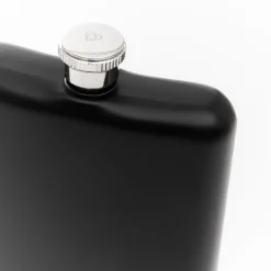 HOMLA Piersiowka Alcole Flask Czarna 0,24 L