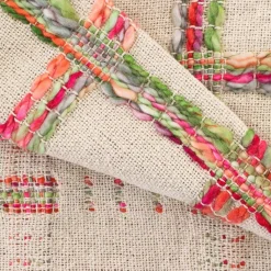 HOMLA Pled Tanis Z Kolorowymi Nitkami 130X170 Cm