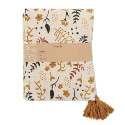 HOMLA Pled Taso Ze Wzorem Bezowy 130X170 Cm