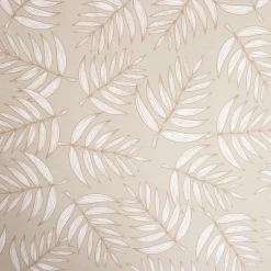 HOMLA Pościel Coraline Bawelniana Bezowa W Liscie 160X200 Cm