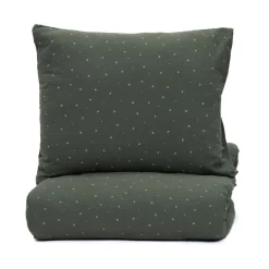 HOMLA Pościel Cordelia Muslinowa W Listki 140X200 + 1*50X60 Cm