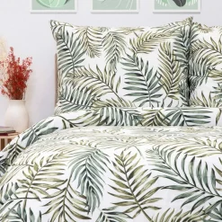 HOMLA Pościel Cordelia Z Mikrofibry W Liscie 160X200 Cm