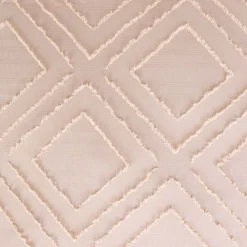 HOMLA Pościel Faimes Z Mikrofibry Bezowa Z Przeszyciami 160X200 Cm