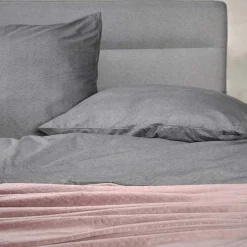 HOMLA Pościel Felix Bawelniana Szara 220X200 Cm