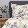 HOMLA Pościel Floral Z Mikrofibry W Kolorowe Kwiatki 160X200 Cm