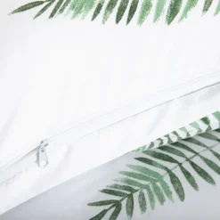 HOMLA Pościel Herve Z Mikrofibry Biala W Galazki 200X220 Cm