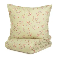 HOMLA Pościel Iberis Z Mikrofibry W Kwiaty 140X200 Cm + 1*70X80 Cm