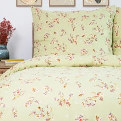 HOMLA Pościel Iberis Z Mikrofibry W Kwiaty 160X200 Cm