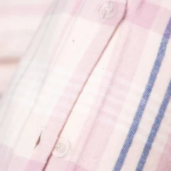 HOMLA Pościel Idaho Flanelowa Rozowa W Krate 160X200 Cm + 1 X 50X60 Cm