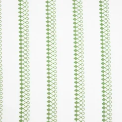 HOMLA Pościel Katina Bawelniana W Zielony Wzor Z Falbanka 220X200 Cm