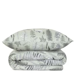 HOMLA Pościel Milie Z Mikrofibry Zielolna W Liscie Paproci 200X220 Cm