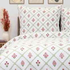 HOMLA Pościel Narine Z Mikrofibry Wzor 140X200 Cm + 1*70X80 Cm