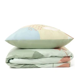 HOMLA Pościel Nirma Z Mikrofibry W Liscie 160X200 Cm