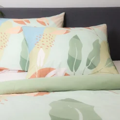 HOMLA Pościel Nirma Z Mikrofibry W Liscie 200X220 Cm