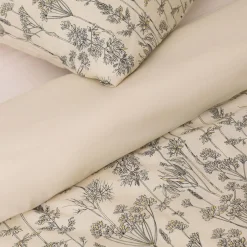 HOMLA Pościel Possa Bawelniana Bezowa 160X200 Cm