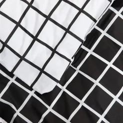 HOMLA Pościel Reyes Bawelniana Dwustonna Czarno-Biala 160X200 Cm