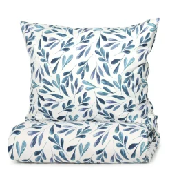 HOMLA Pościel Rinta Z Mikrofibry W Listki 140X200 Cm + 1*70X80 Cm