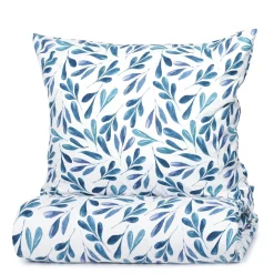 HOMLA Pościel Rinta Z Mikrofibry W Listki 160X200 Cm