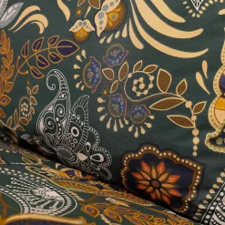 HOMLA Pościel Tapua Bawelniana Zielona 160X200 Cm