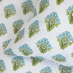 HOMLA Pościel Timothe Bawelniana Wniebieski Wzor 160X200 Cm