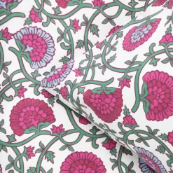 HOMLA Pościel Zinna Z Mikrofibry W Kwiaty 200X220 Cm