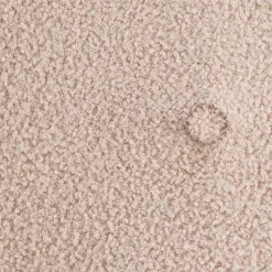 HOMLA PodNożek Moss Teddy Boucle W Tkaninie Teddy 61X41X38 Cm