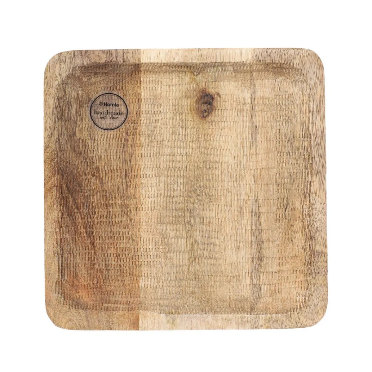 HOMLA Podstawka Abbou Drewniana 20X20 Cm