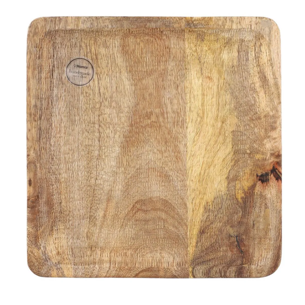 HOMLA Podstawka Abbou Drewniana 25X25 Cm
