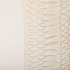 HOMLA Poduszka Doel Bezowa Z Fredzlami 30X50 Cm