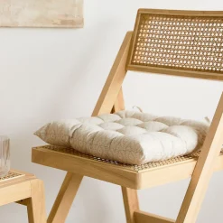 HOMLA Poduszka Na Krzeslo Bolga Eccru Pikowana 40X40