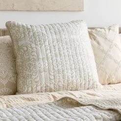 HOMLA Poduszka Osna Pikowana Z Nadrukiem 50X50 Cm