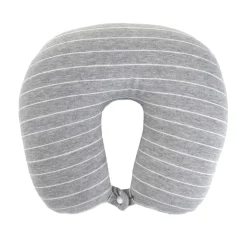 HOMLA Poduszka Podrozna Erin Grafitowa W Paski 30X30 Cm