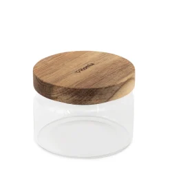 HOMLA Pojemnik Carlos Maly Z Akacjowym Wieczkiem 0,25 L