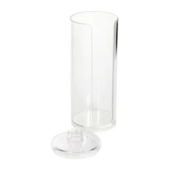 HOMLA Pojemnik Falsa Na Waciki Transparentny 7X7X18 Cm