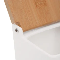 HOMLA Pojemnik Fincan Porcelanowy Z Lyzeczka 10X10X10 Cm