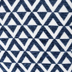 HOMLA Poszewka Altara W Romby Z Fredzlami Granatowa 45X45 Cm
