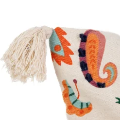 HOMLA Poszewka Archa W Kolorowy Wzor Z Fredzlami 45X45 Cm