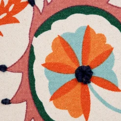 HOMLA Poszewka Archa W Kolorowy Wzor Z Fredzlami 45X45 Cm