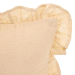 HOMLA Poszewka Elin Muslinowa Bezowa 45X45 Cm